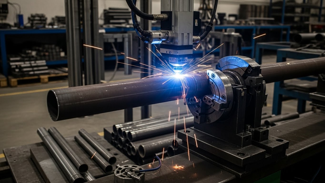 3D Teknolojili Boru Lazer Kesim Operasyonu