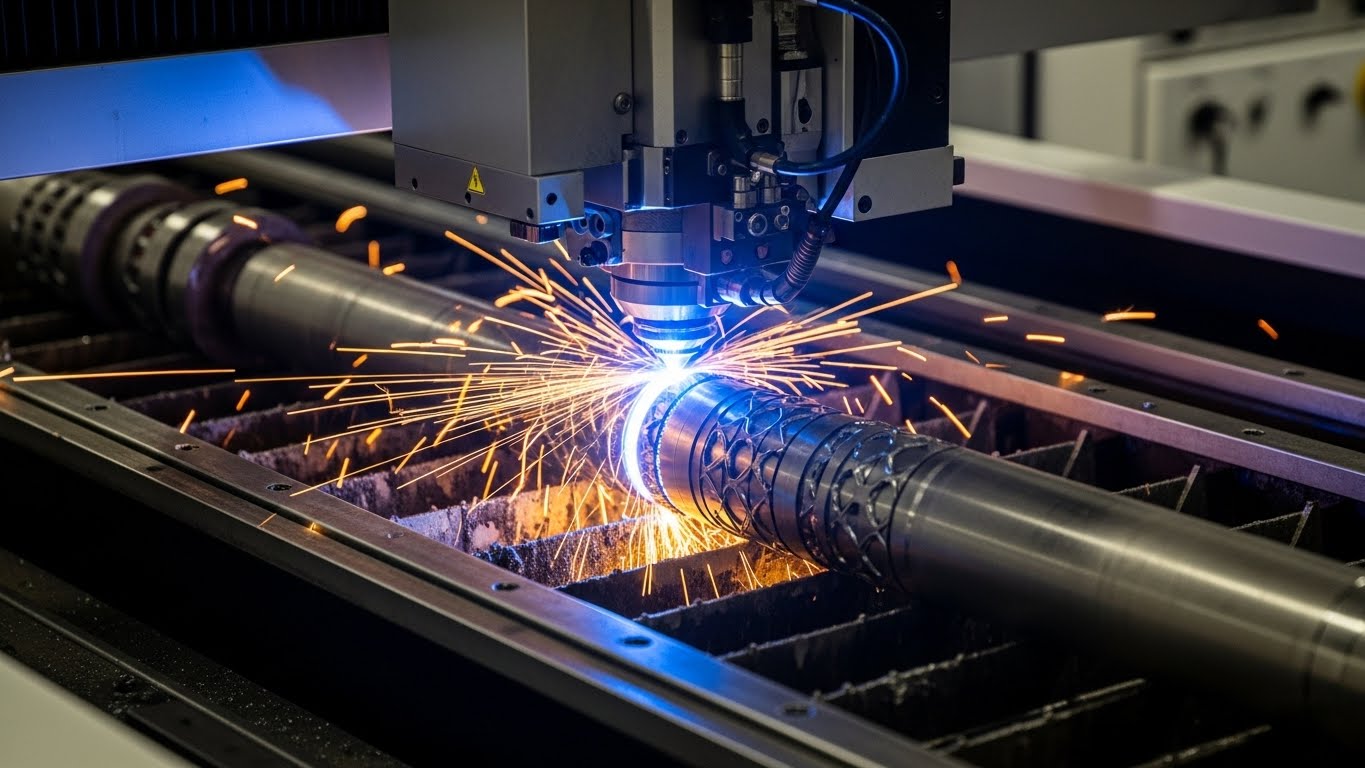 Lazer Kesim İşlenmiş Profil Örnekleri