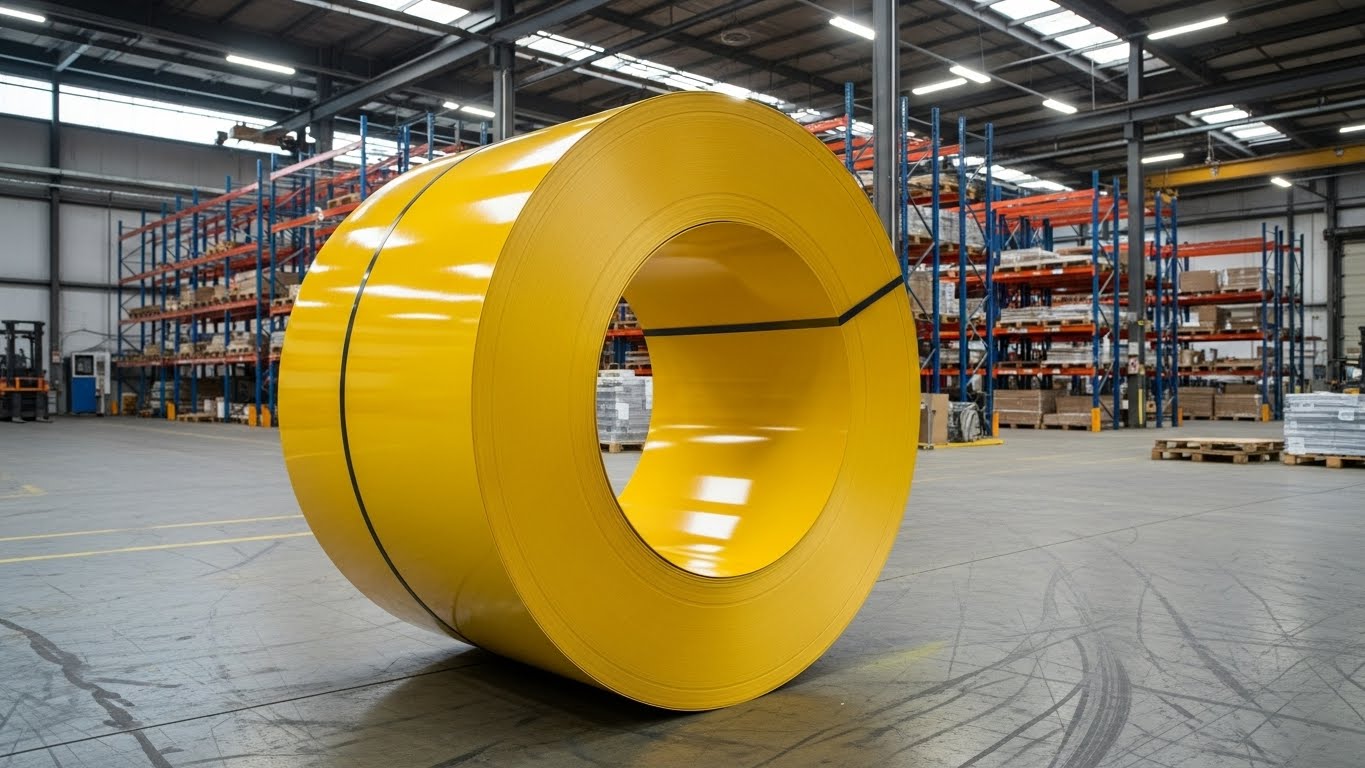 Farklı renk ve ebatlarda boyalı rulo sac çeşitleri