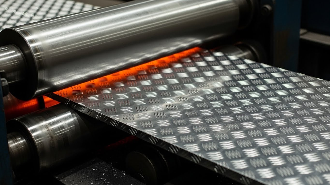 Sıcak haddelenmiş çeta sac üretim hattı ve desenleme işlemi