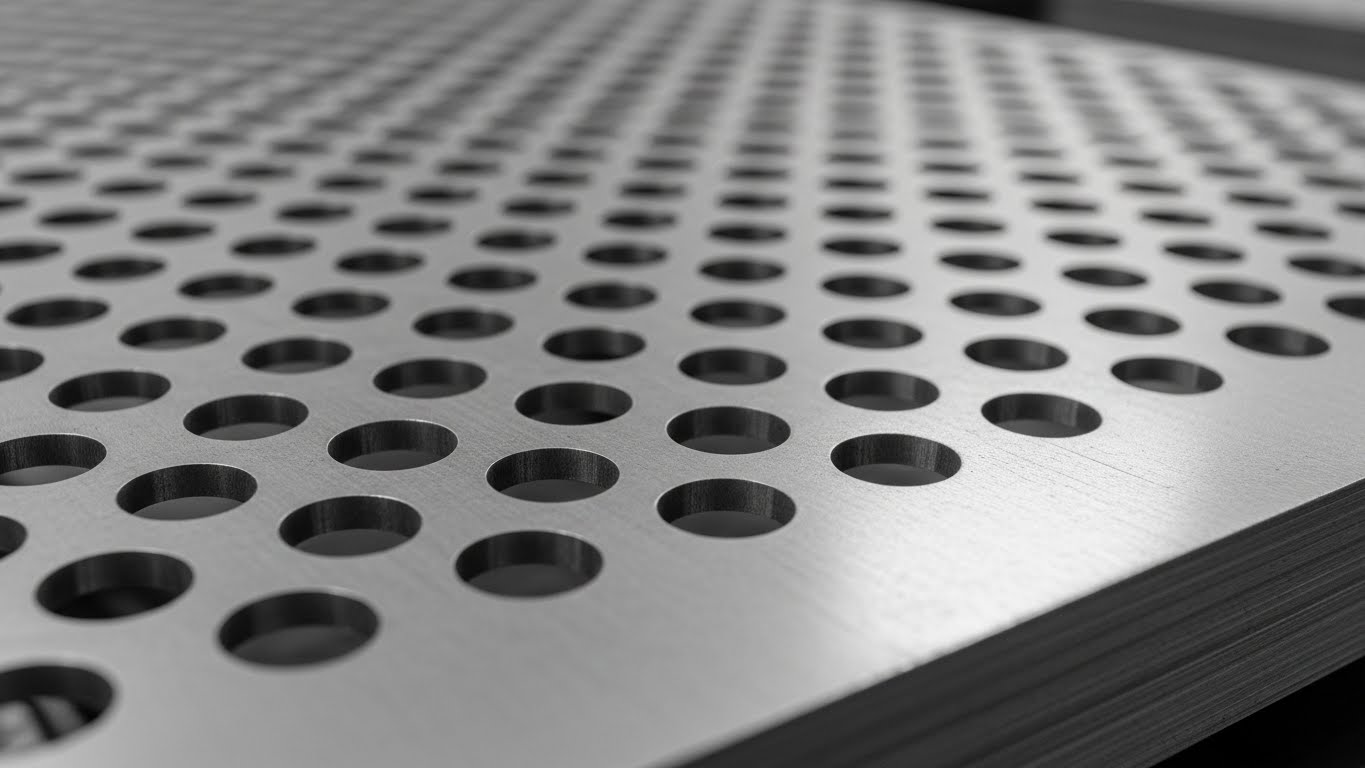 Farklı delik çaplarında delikli sac ebatları ve ölçüleri