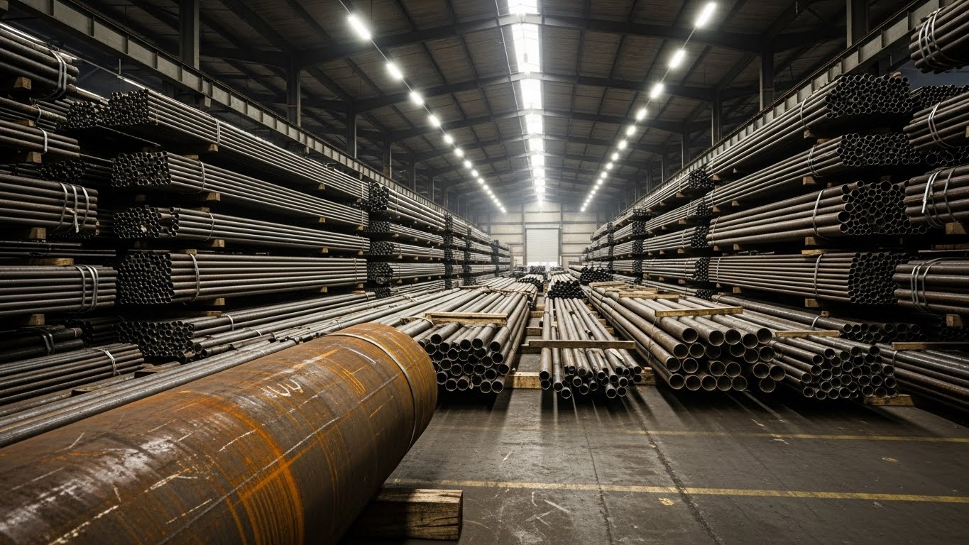 Demir boru çapları ve et kalınlığı şeması