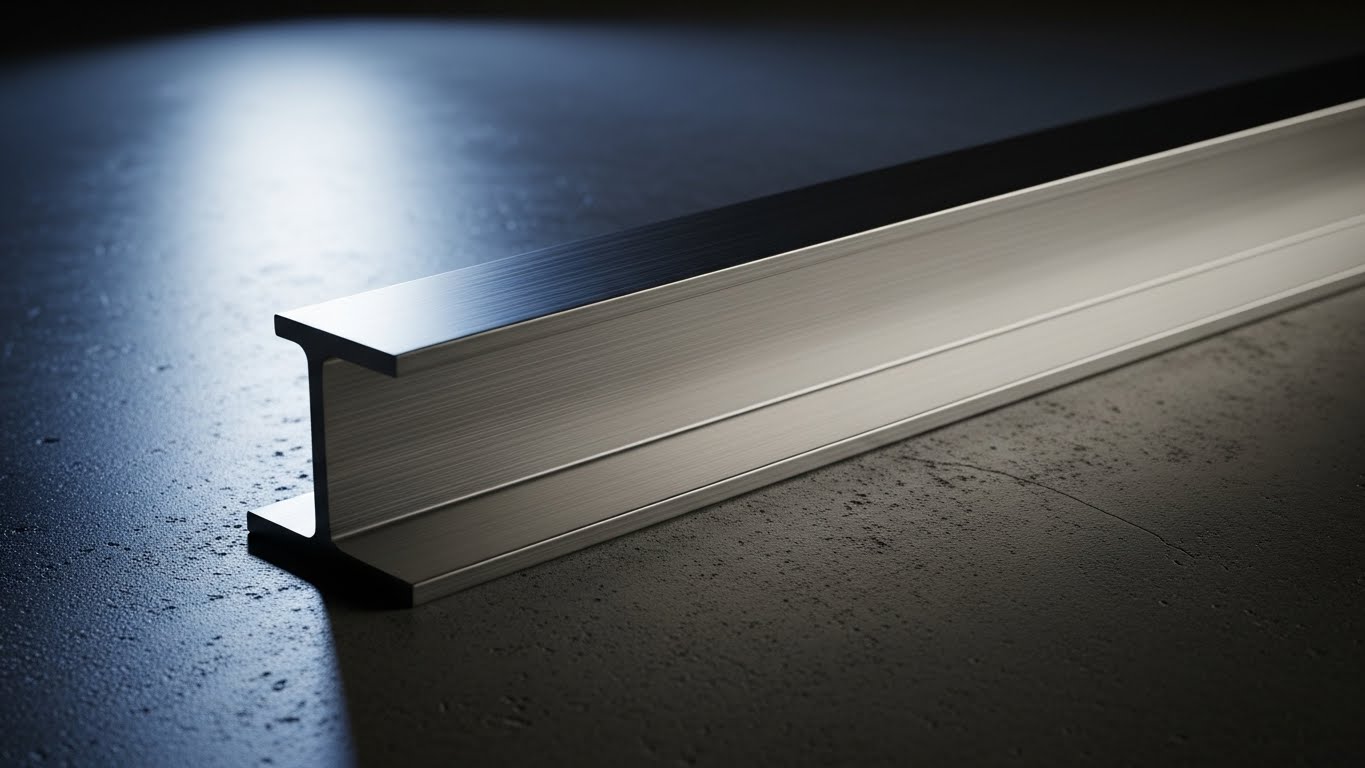 HEA profil kirişlerinin farklı boyutlarını gösteren bir görsel