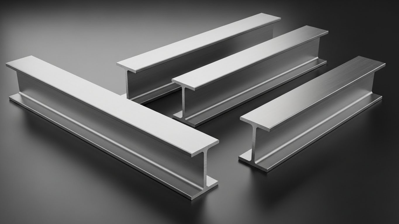 HEB profilin et kalınlıklarının teknik çizimi