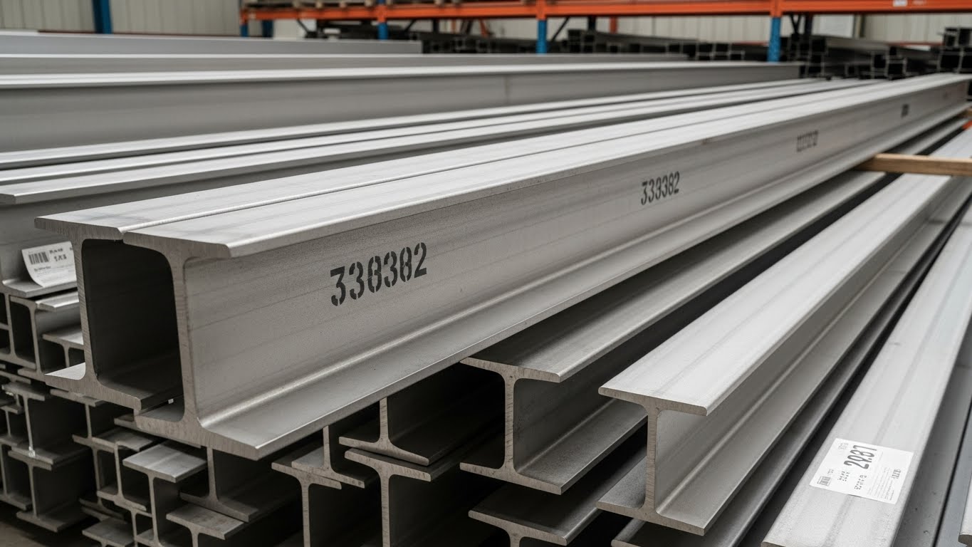 Farklı boyutlardaki HEB profillerin fiyat listesi gösterimi