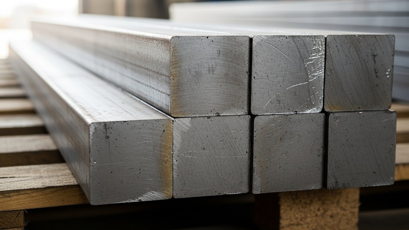 Farklı kalınlıklardaki kare dolu demirlerin kesit görünümü