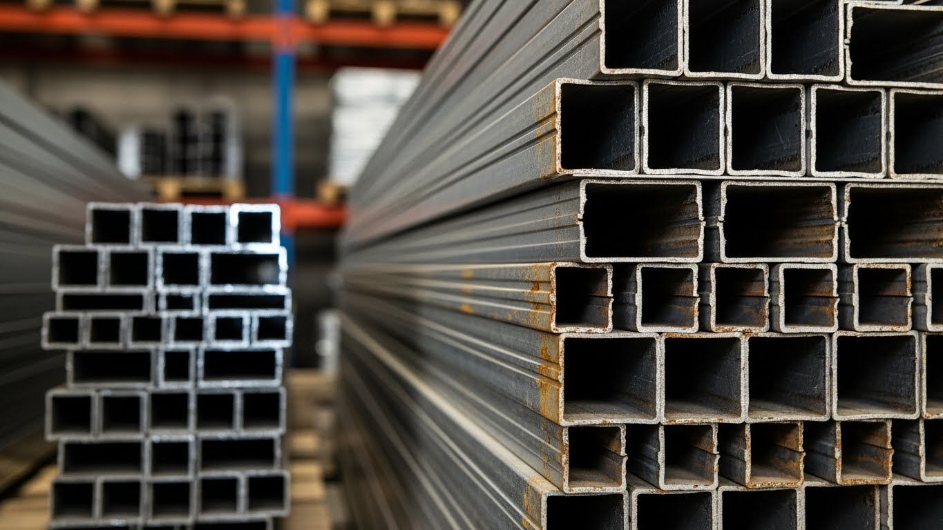 Farklı yapısal çelik kalitelerinin etiketlenmiş profilleri