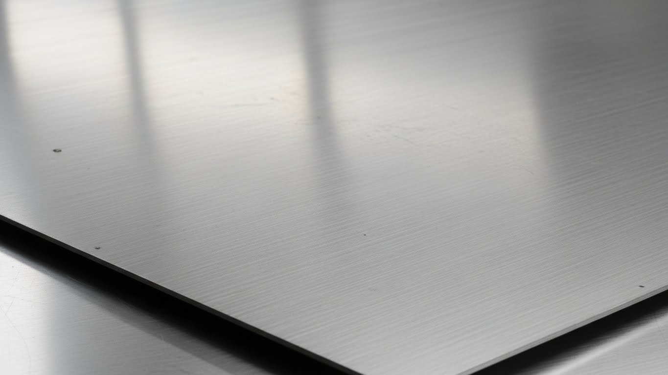 Farklı Kalınlıklarda İstiflenmiş Siyah Levha Sac Plakaları