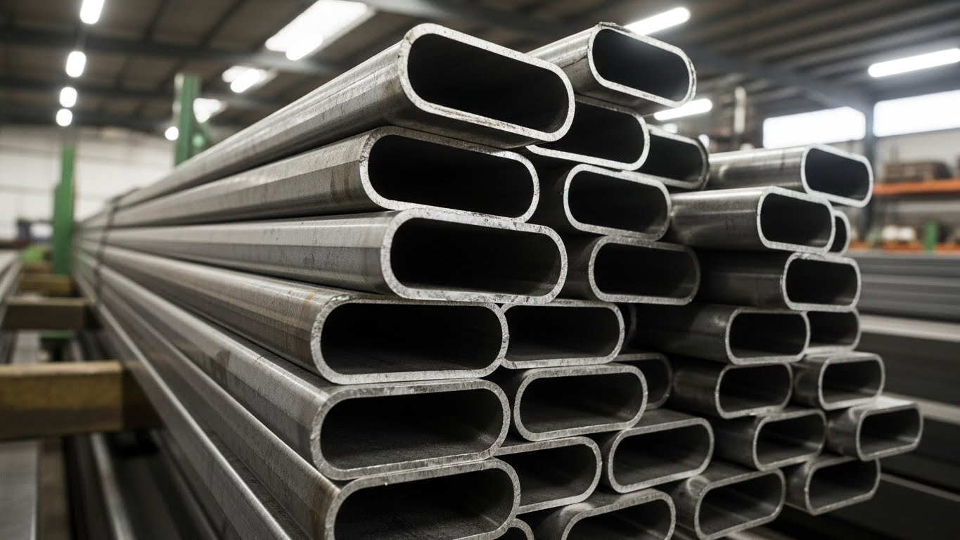 Oval Çelik Profil Kalınlıkları ve Ebatları