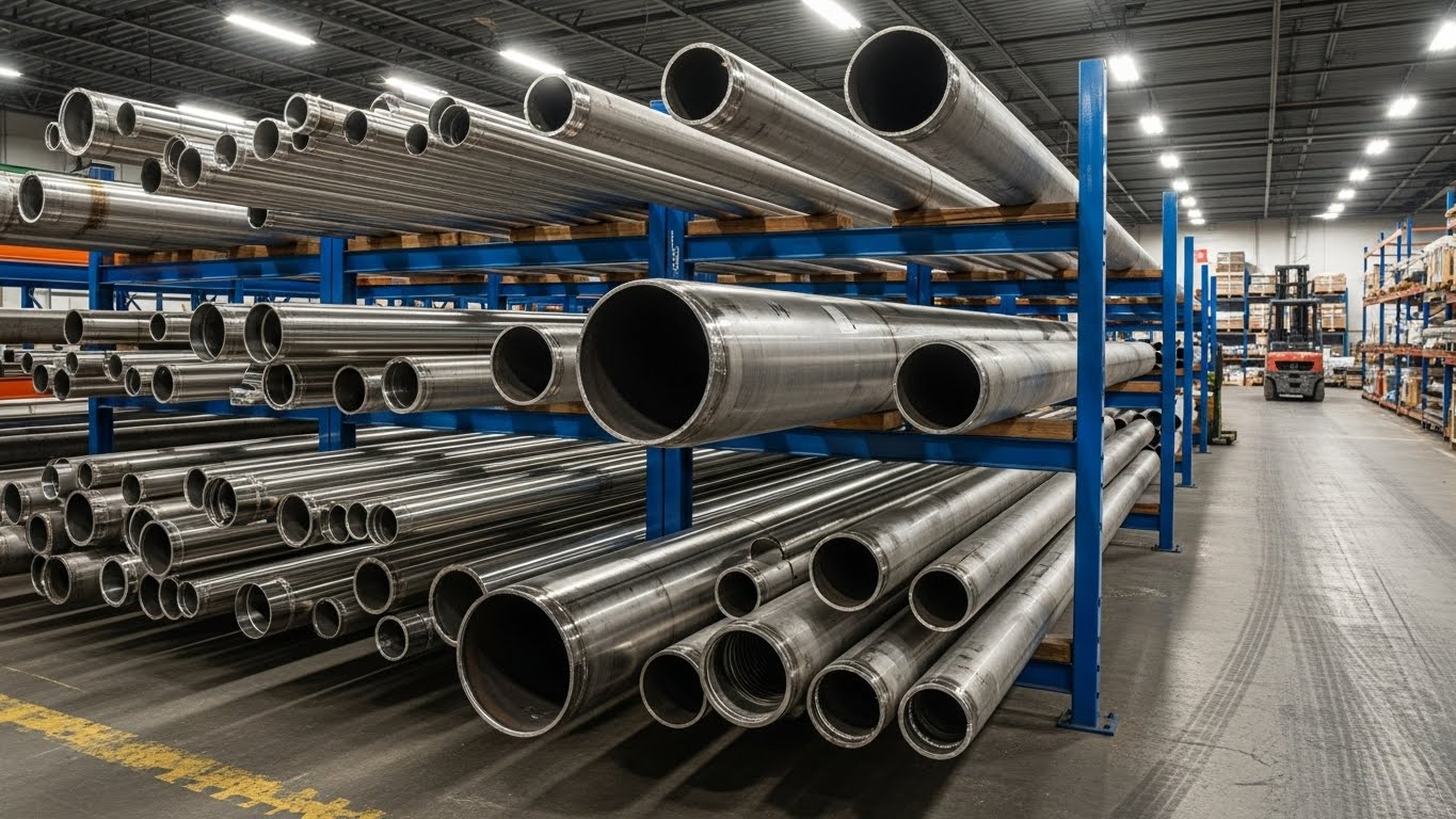 Farklı paslanmaz çelik kalitelerini gösteren kimyasal bileşen tablosu