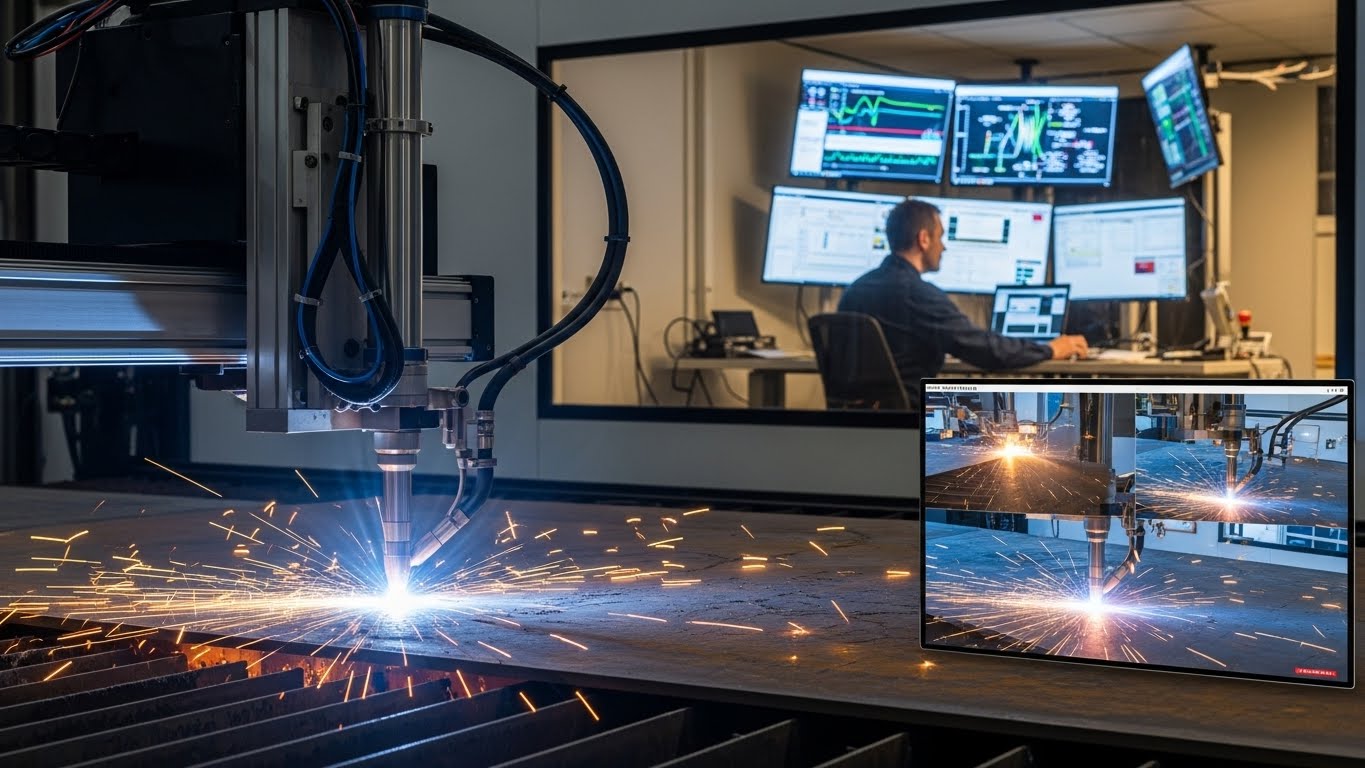 Plazma ve lazer kesim sonuçlarının karşılaştırıldığı diyagram