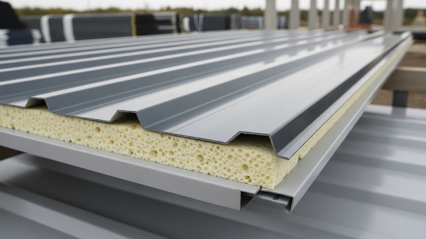 Farklı tip ve kesitlerde sandviç panel türleri