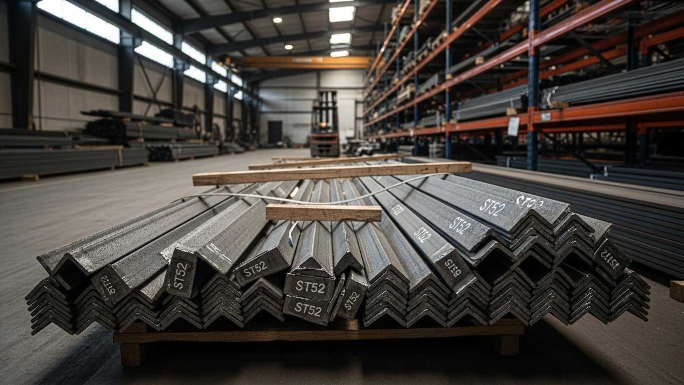 Farklı boyutlarda ST52 Köşebent Çeşitleri görseli