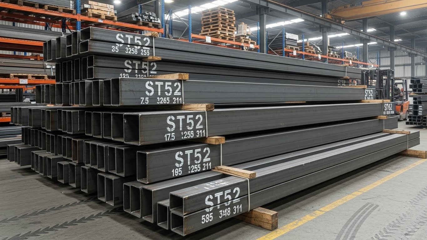 ST52 Kutu Profil Ebatları ve Ölçü Tablosu