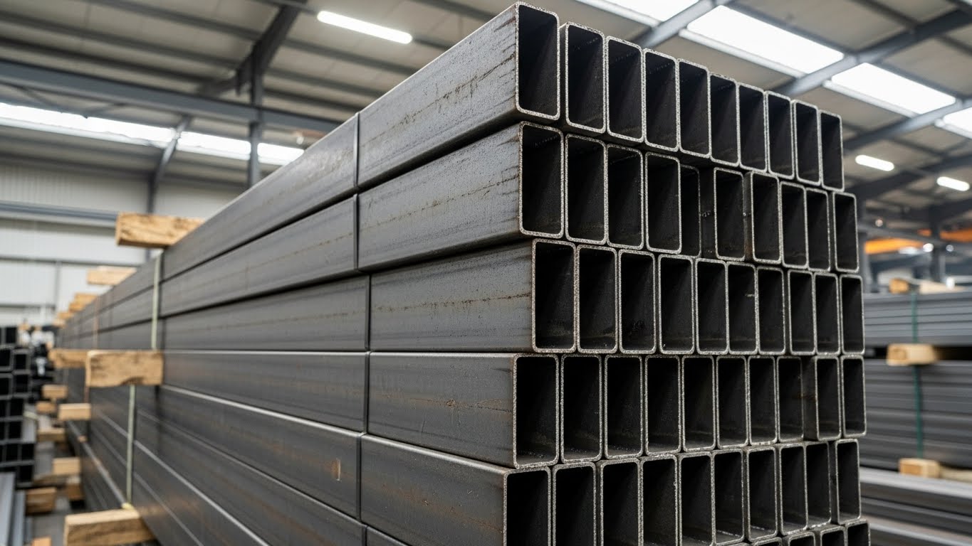 Ağır Sanayi Projelerinde Kullanılan ST52 Kutu Profil