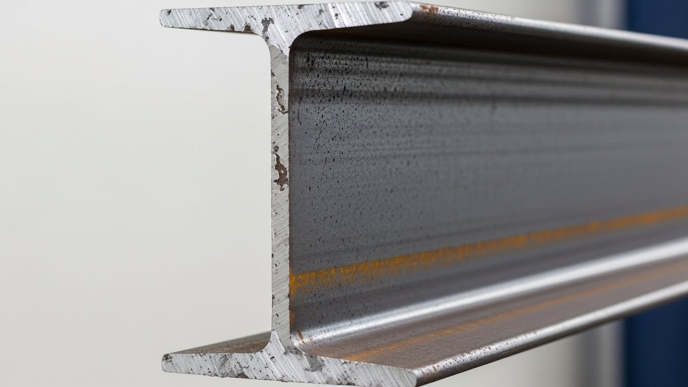 Farklı boyutlarda NPI Profillerin Stok ve Depo Görünümü