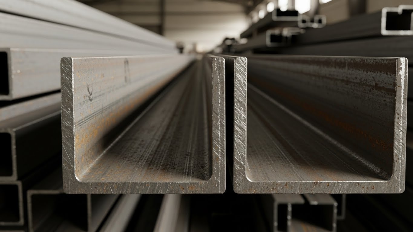 U Profil Ebatları ve Kesit Şeması